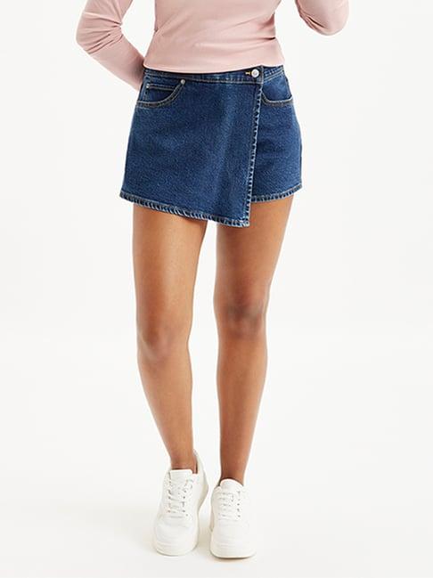 levi's cosmic blue shorts