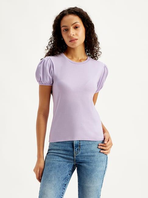 levi's purple top