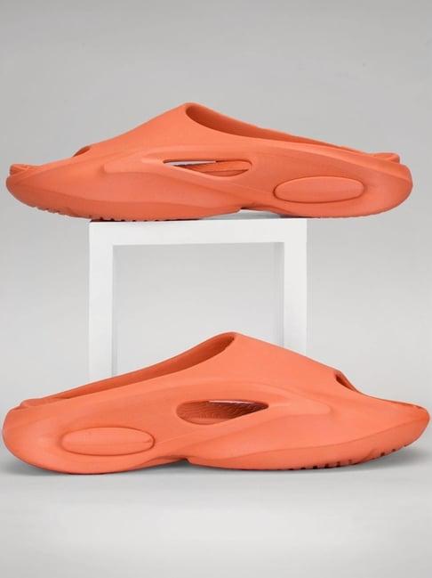 atom men's cloudwalk orange slides