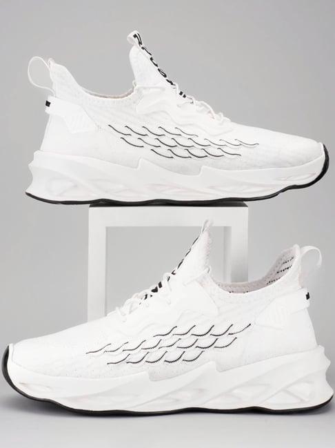 atom men's white running shoes