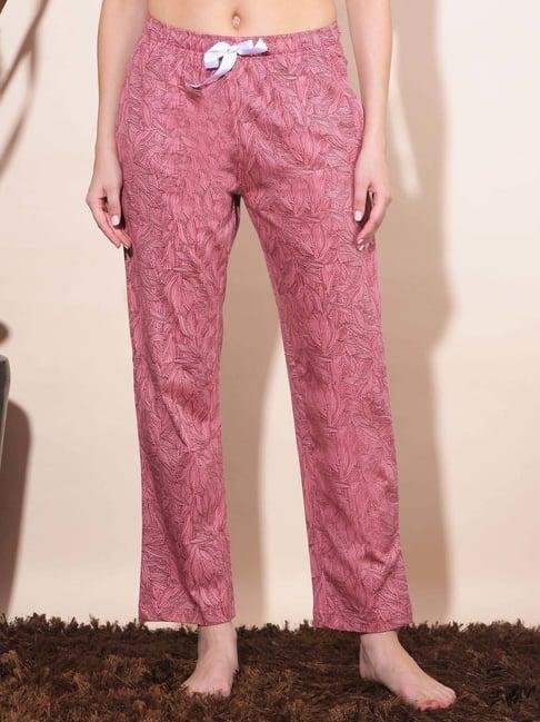 dollar missy pink cotton printed pyjamas