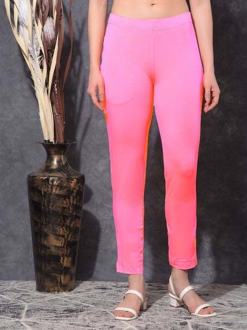 dollar missy hot pink cotton pants