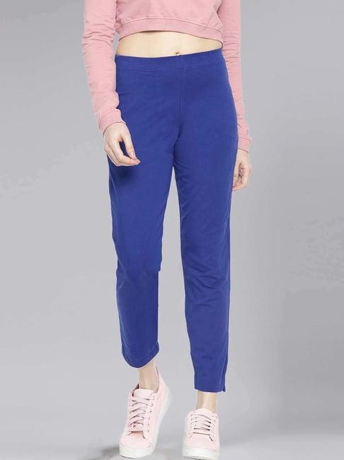 dollar missy royal blue cotton pants