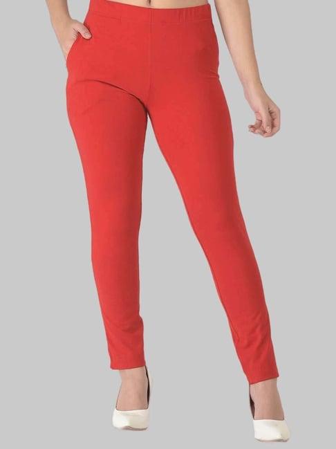 dollar missy red chilly cotton pants