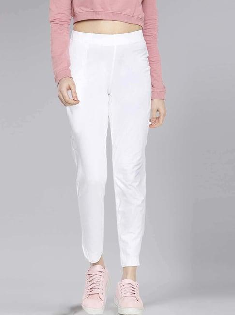 dollar missy white cotton pants