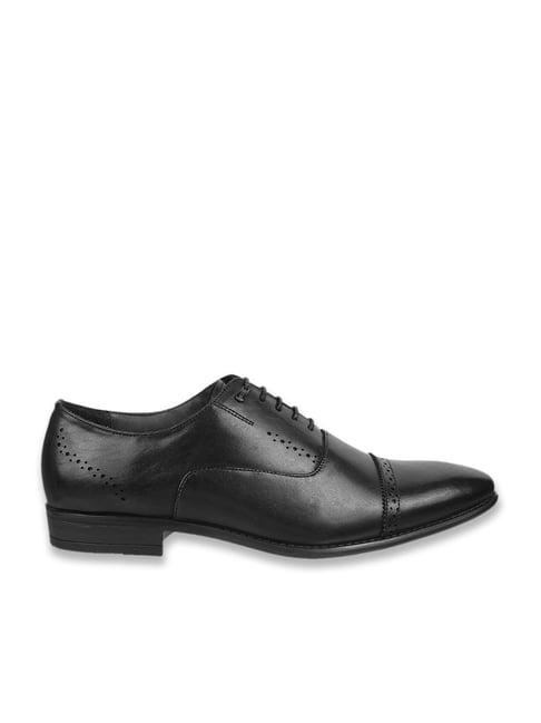 metro men's black oxford shoes