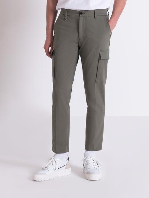 antony morato green skinny fit cargos