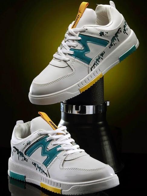 asian men's white casual sneakers