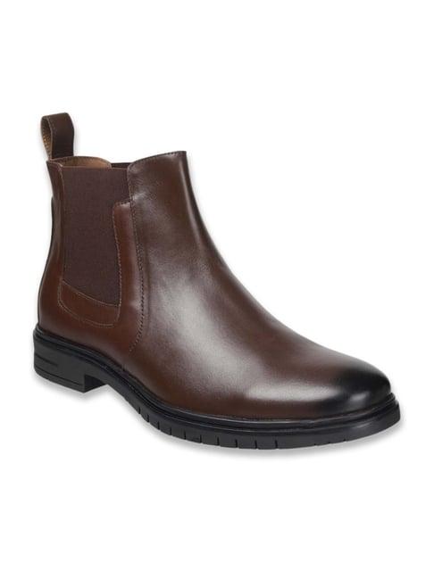 da vinchi by metro men's brown formal boots