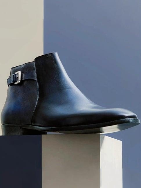 saint g men's italiano blue boots