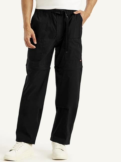 levi's black cargo fit cargos