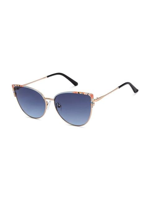 vincent chase blue cat eye uv protection sunglasses for women