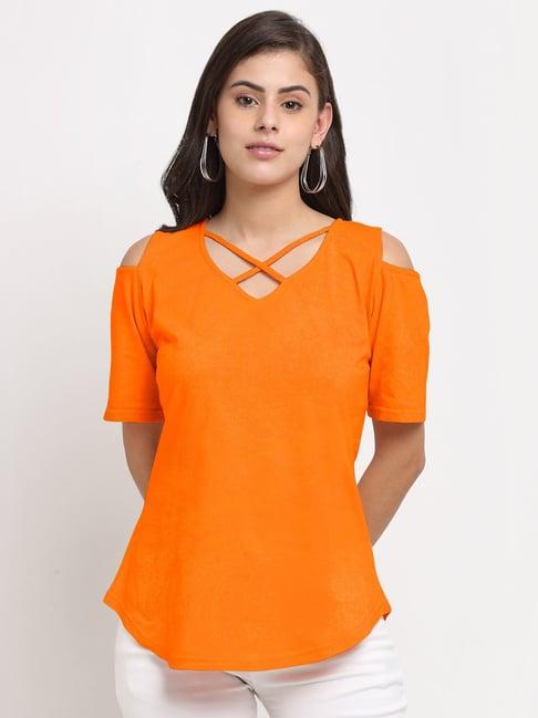 brinns orange top