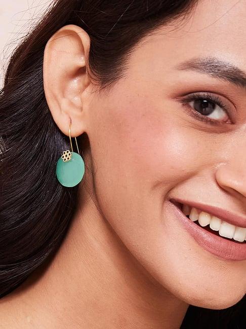 fabindia 92.5 silver danglers earrings for women