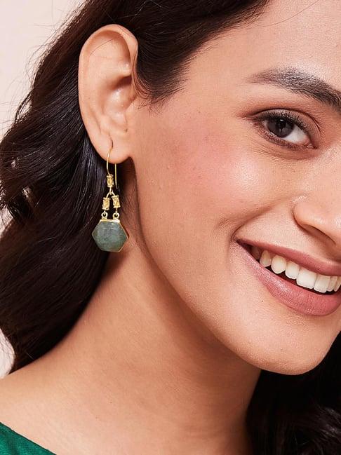 fabindia 92.5 silver danglers earrings for women