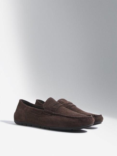 soleplay by westside brown suede loafers