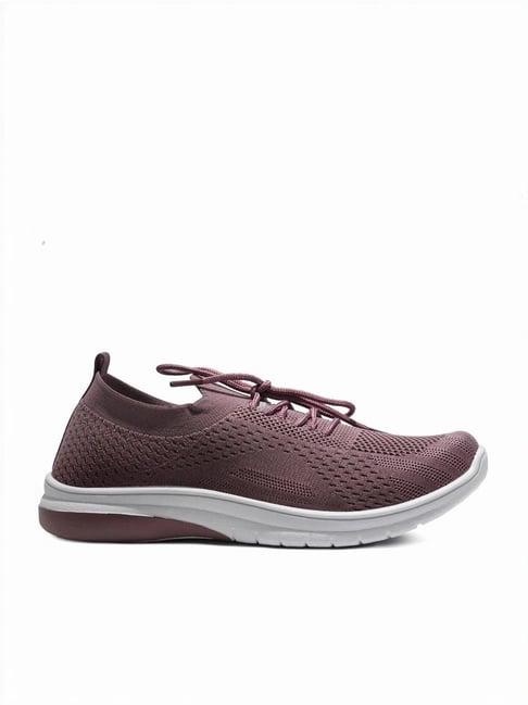 asian women's mauve running shoes