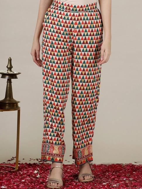 aurelia multicolored printed palazzo