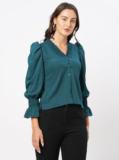 mish teal shirt