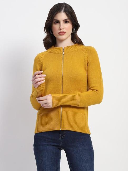 madame mustard relaxed fit cardigan