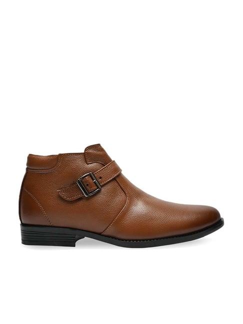 regal men's tan casual boots