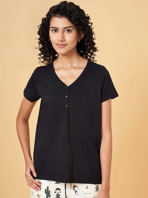 dreamz by pantaloons black cotton t-shirt