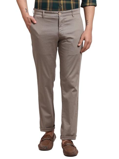 parx grey tapered fit texture chinos