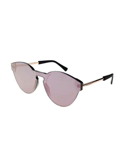 chilli beans purple round unisex sunglasses