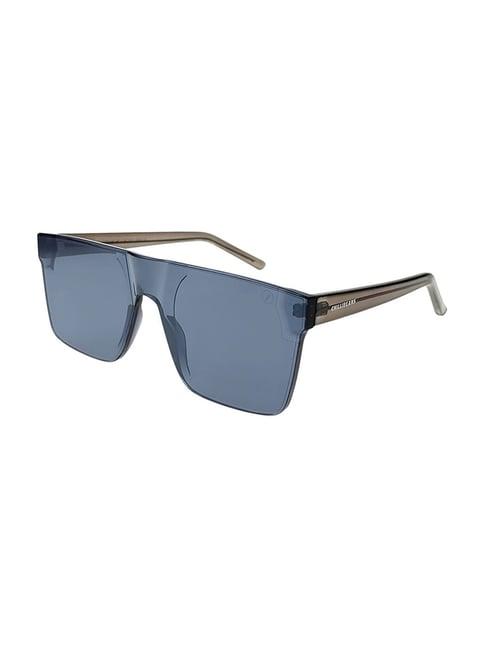 chilli beans blue square unisex sunglasses