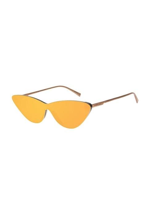 chilli beans orange cat eye sunglasses for women