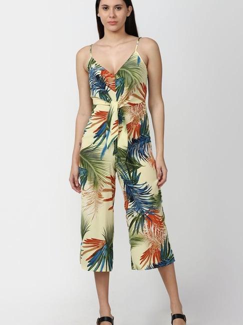 forever 21 multicolor printed jumpsuit