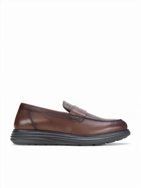 thomas crick men's teak wood loafers