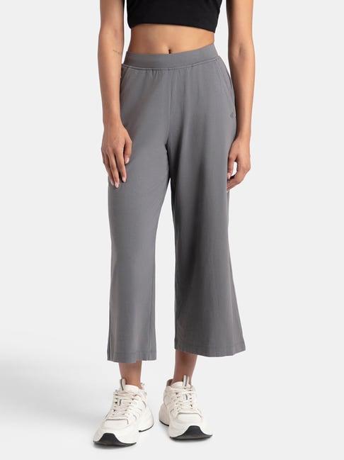 jockey a150 grey mid rise relaxed fit culottes