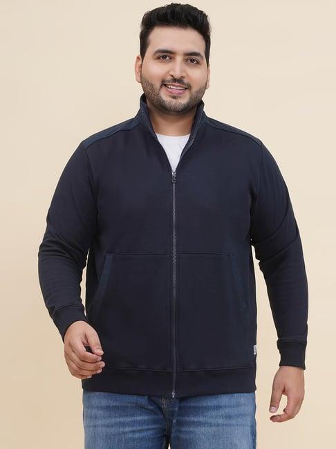 john pride navy regular fit sweatshirt