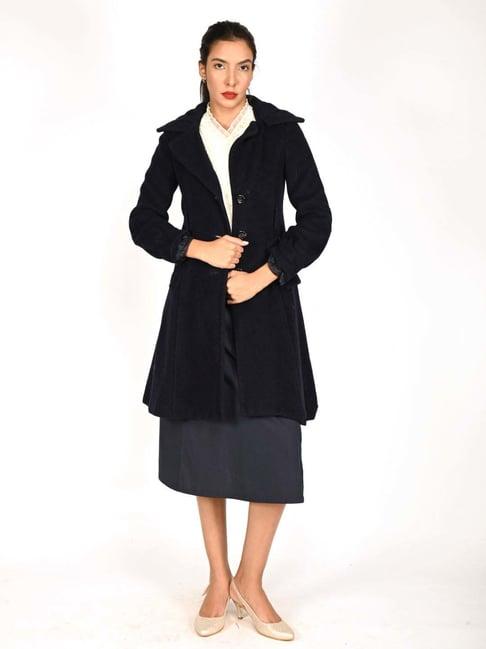 odette navy regular fit jacket