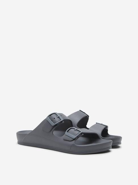 soleplay by westside grey double band flip-flop