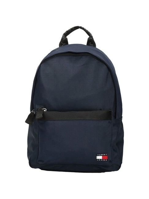 tommy hilfiger blue essential backpack