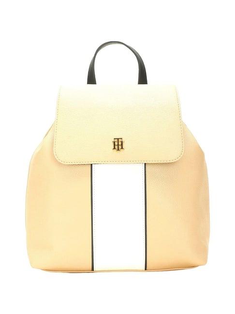 tommy hilfiger beige chloe ii backpack