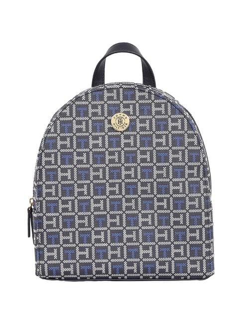 tommy hilfiger navy mckenna ii logo backpack