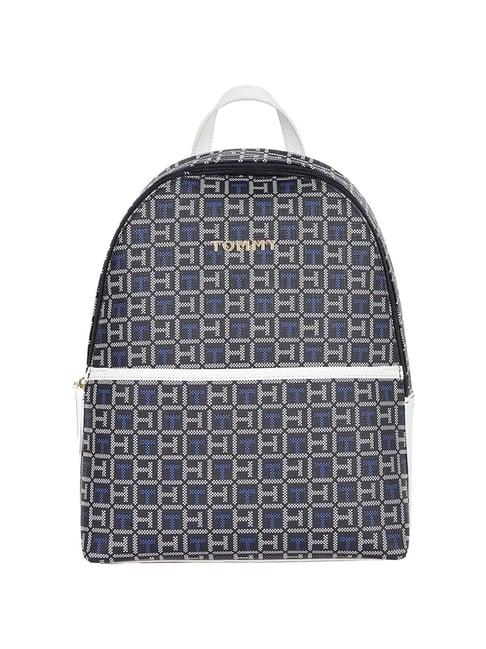 tommy hilfiger navy chelsea ii logo backpack