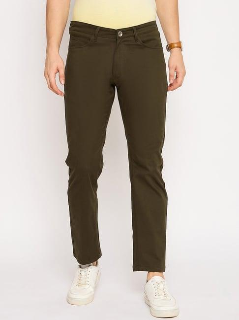 club york coffee regular fit trousers