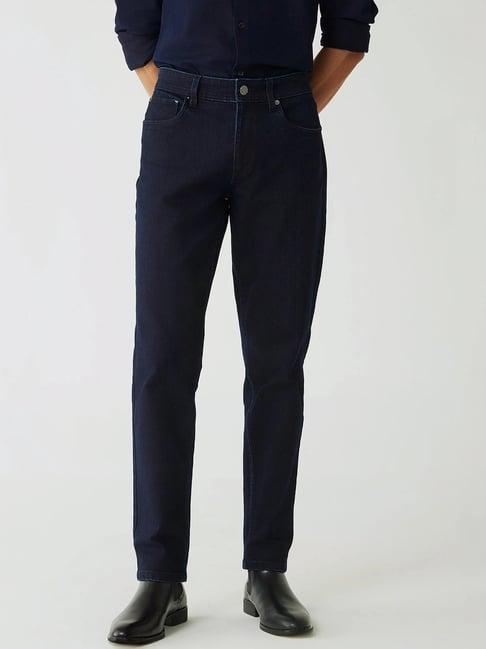 andamen navy regular fit jeans