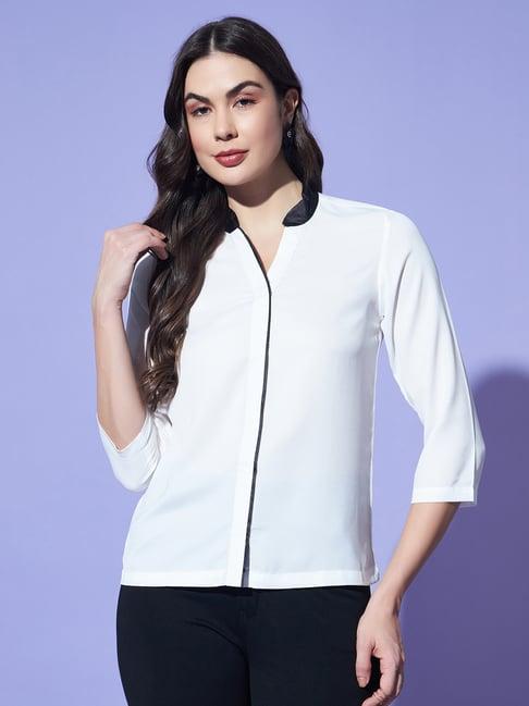 trend arrest white shirt