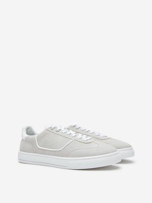 soleplay by westside grey low-top sneakers