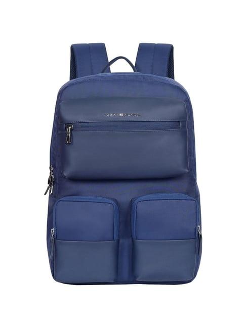 tommy hilfiger lazuli 18 navy laptop backpack