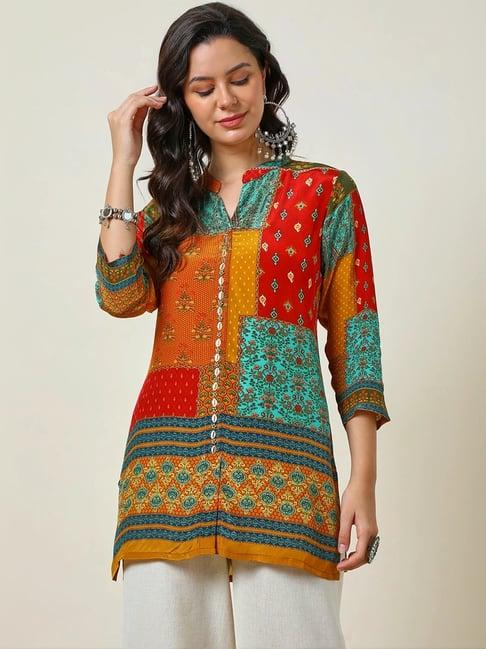 soch multicolored printed tunic