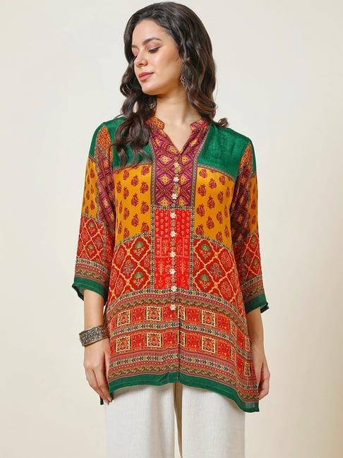 soch multicolored printed tunic