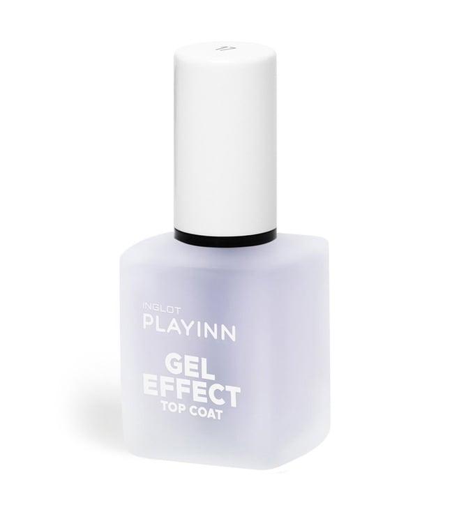 inglot playinn gel effect top coat 17 - 15 ml