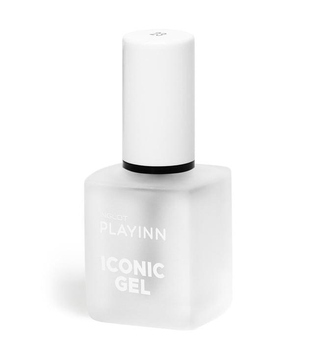 inglot playinn iconic gel glossy top coat 23 - 15 ml