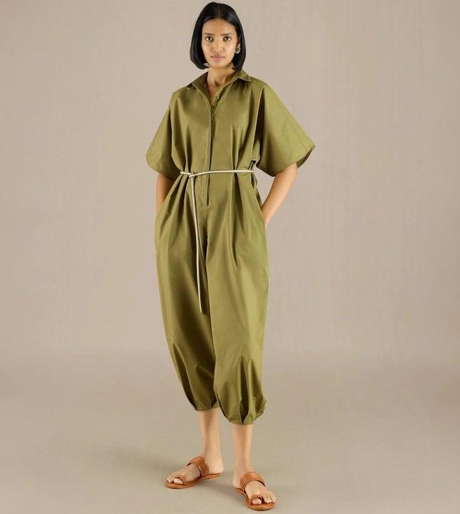 ampm teagreen irya jumpsuit